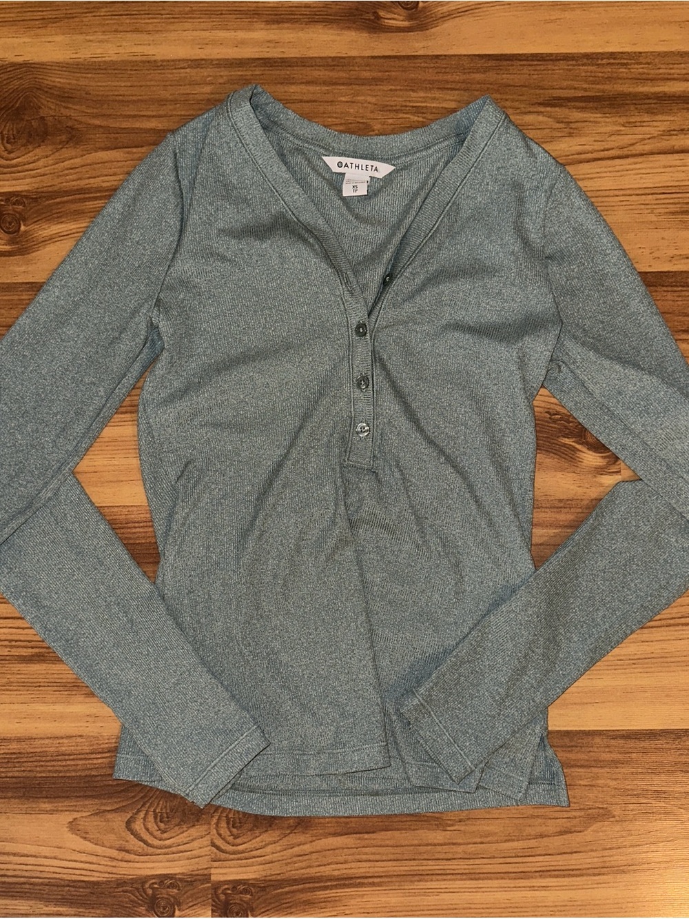 Athleta Henley Top XS